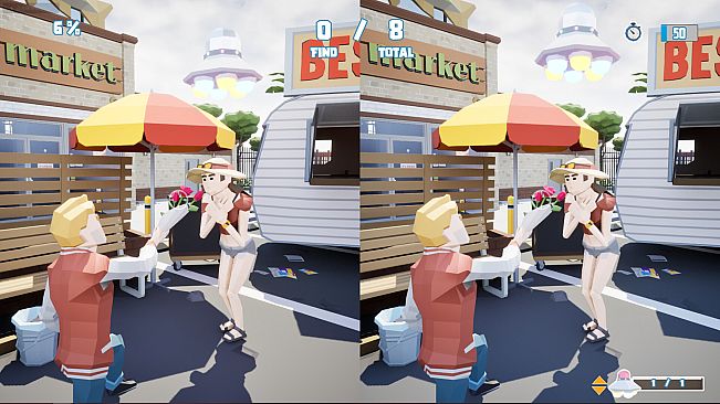 Find X :  Shoot the Difference in 4D