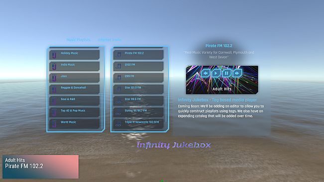 Ambient Channels: Infinity Jukebox - Internet Radio