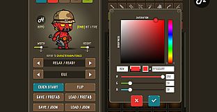 Fantasy Heroes: Character Editor & Sprite Sheet Maker