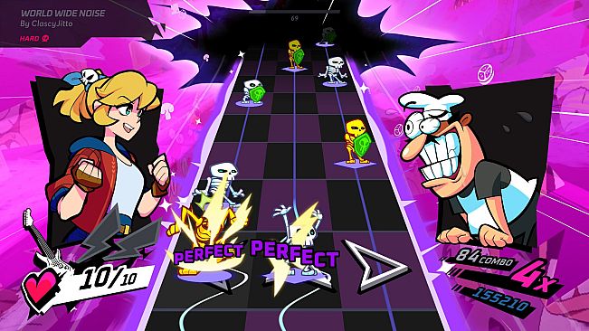 Rift of the NecroDancer: Pizza Tower - "World Wide Noise"