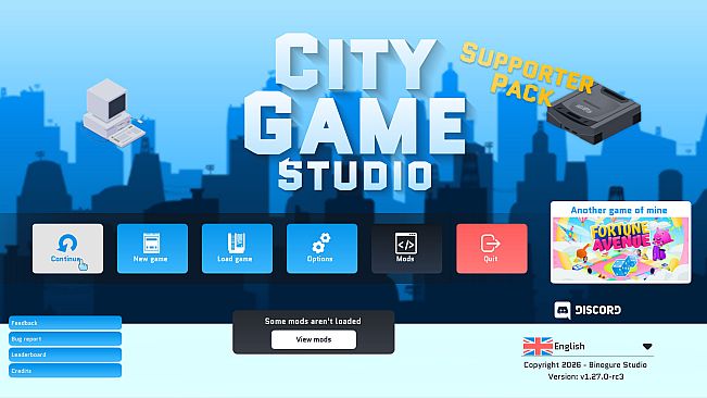City Game Studio: Supporter pack