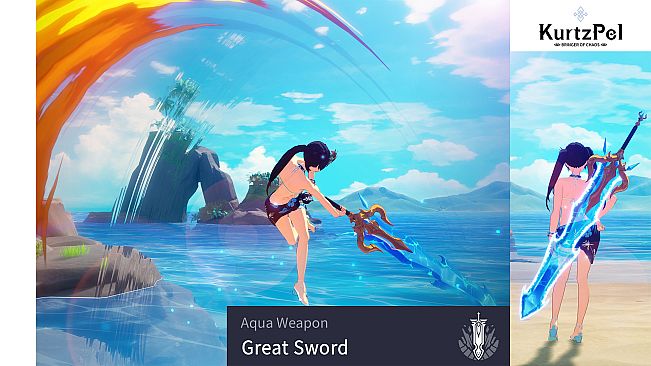 KurtzPel - Aqua Basic Weapon Set