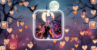 Lovely Anime Puzzle: Halloween
