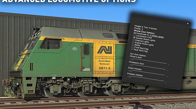 Trainz 2022 DLC - SA AN Class - Australian National