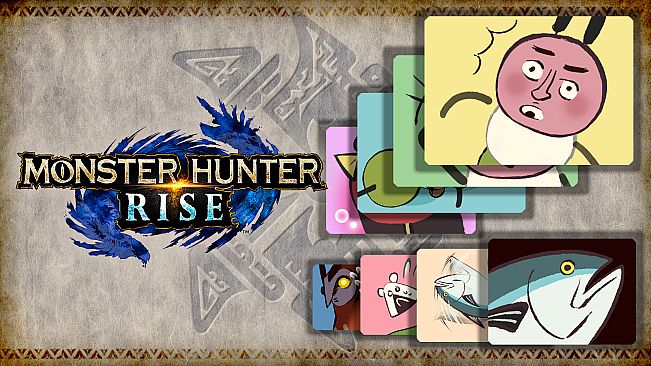 MONSTER HUNTER RISE - "Special Stickers 5" Sticker set