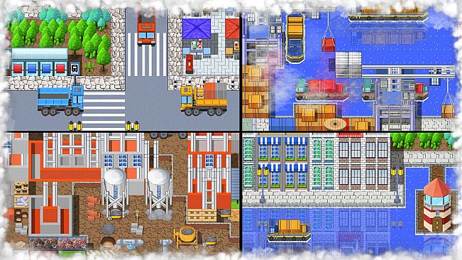 RPG Maker MZ - NEONPIXEL MEGA CITY SET