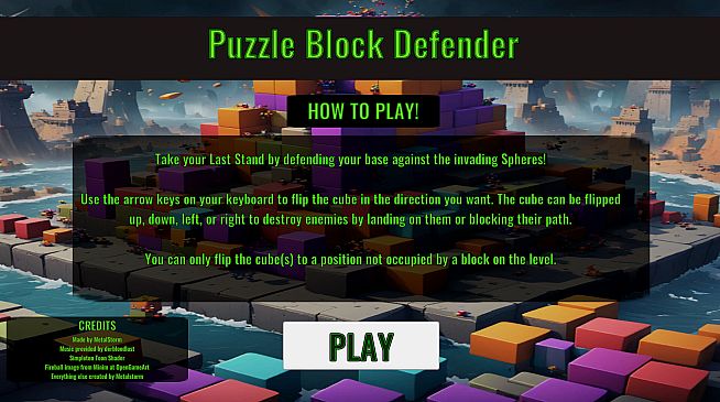 Puzzle Block Defender