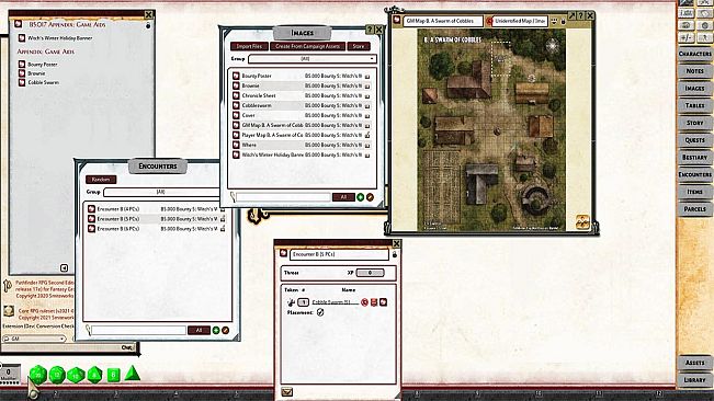 Fantasy Grounds - Pathfinder RPG - Pathfinder Bounty #5: Witch's Winter Holiday