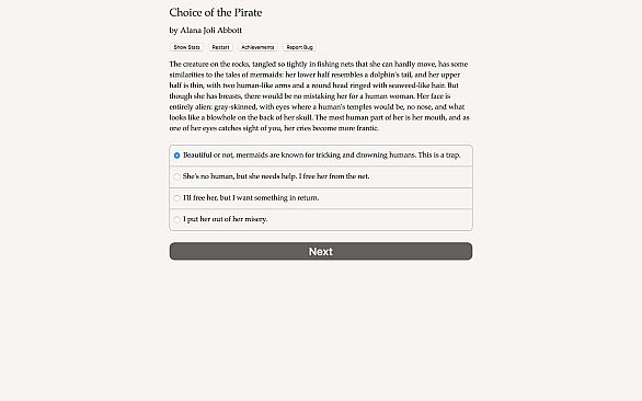 Choice of the Pirate