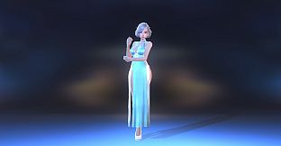 Angel Legion-DLC Cloud Dress (Cyan)