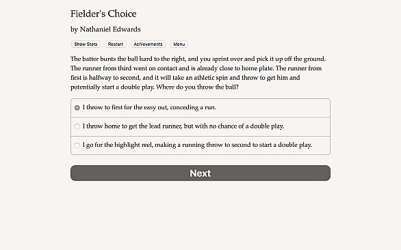 The Fielder's Choice