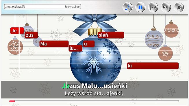 Zabawa Karaoke - kolędy