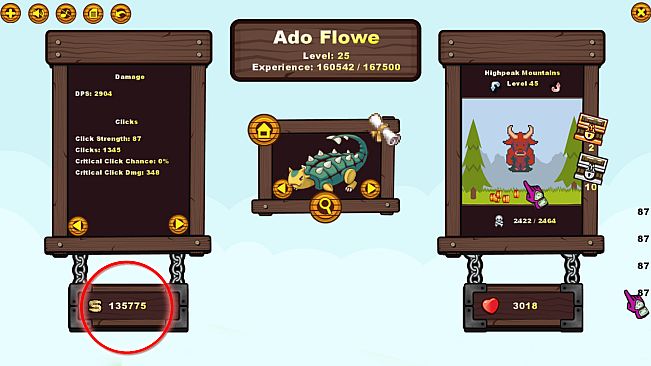 Creature Clicker - $50,000 Ingame Credits