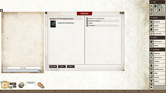Fantasy Grounds - Raiders of the Ghost Zone