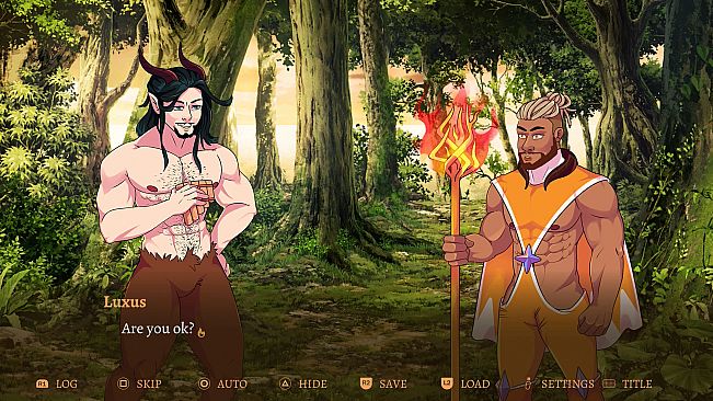 Burning Secrets - A Bara Visual Novel