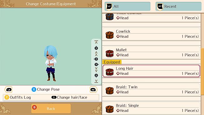 Hair Extension Set - WorldNeverland - Daily Life in the Elnea Kingdom - Another Life Adventure