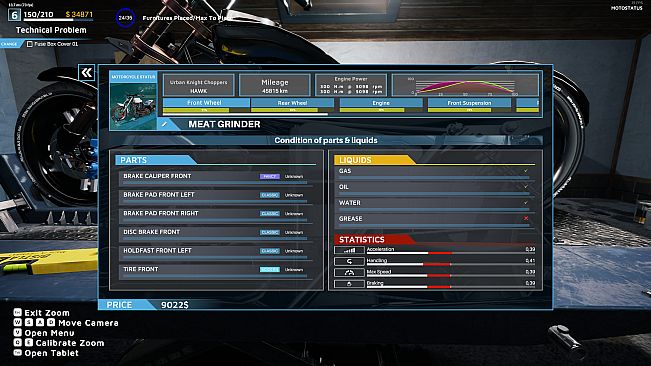 Motorcycle Mechanic Simulator 2021