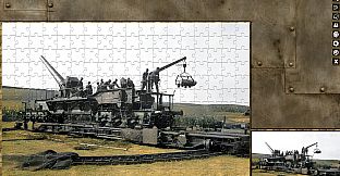 Pixel Puzzles WW2 Jigsaw - Pack: German Railway Guns