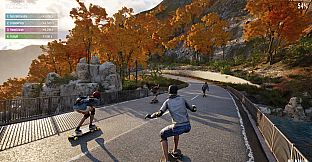 Longboard Skate Downhill Simulator