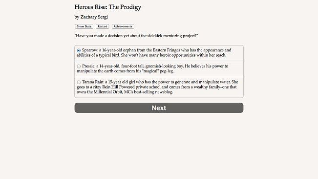 Heroes Rise: The Prodigy
