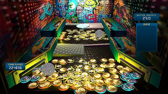 Coin Pusher 2 bed 4 pusher world