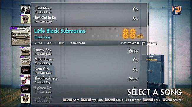 Rocksmith 2014 – The Black Keys - “Little Black Submarines”