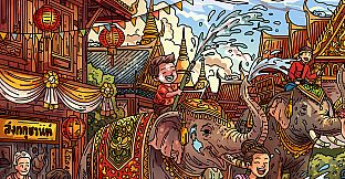 100 Songkran Cats