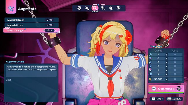 FULL METAL SCHOOLGIRL - New Feature: "Set the theme song as background music!"