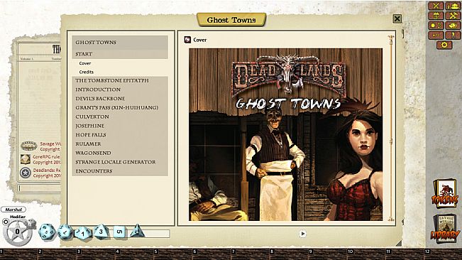 Fantasy Grounds - Deadlands Reloaded: Ghost Towns (Savage Worlds)
