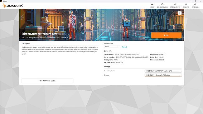 3DMark Storage Benchmark