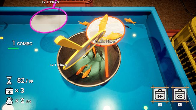 Battle of Goldfish Scooping