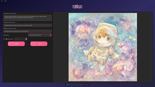 Anime Art Generator
