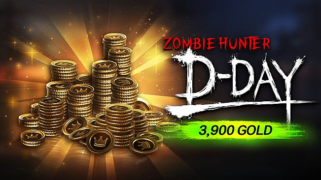 Zombie Hunter: D-Day - 3,900 Gold Pack