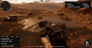 CARGO: Co-Op Delivery Simulator in Post Apocalyptic World