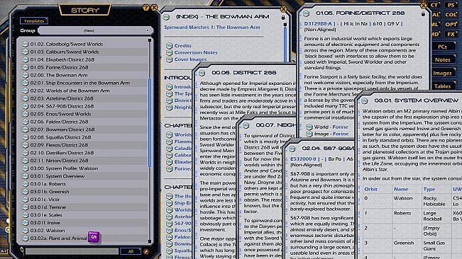 Fantasy Grounds - Spinward Marches 1: The Bowman Arm (MGT2)