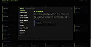 Cloud Arch Simulator