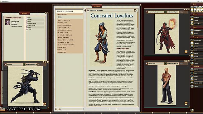 Fantasy Grounds - Pathfinder RPG - Pathfinder Companion: Spymaster's Handbook