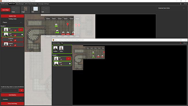 Dudes on a Map: Virtual Grid Paper