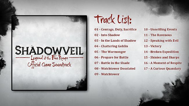 Shadowveil: Legend of The Five Rings Soundtrack