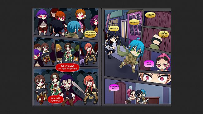 Chibi Wars Kinetic Novel