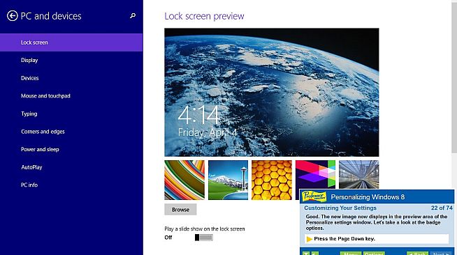 Professor Teaches Windows 8.1