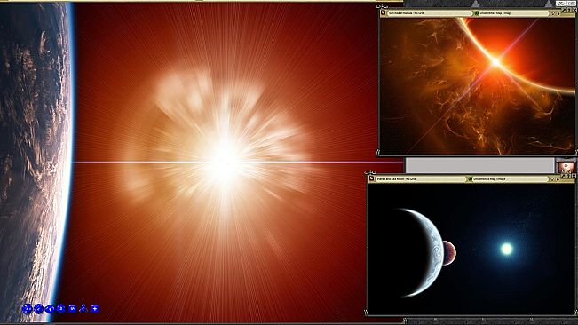 Fantasy Grounds - Star Battles: Orbital Sunrise Space Map Pack