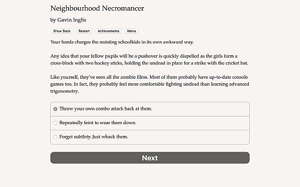 Neighbourhood Necromancer