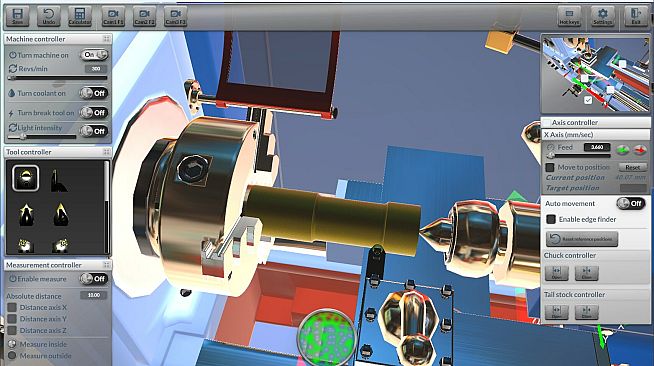 Lathe Machine Simulator