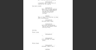 WTC : Relentless Protagonist Script