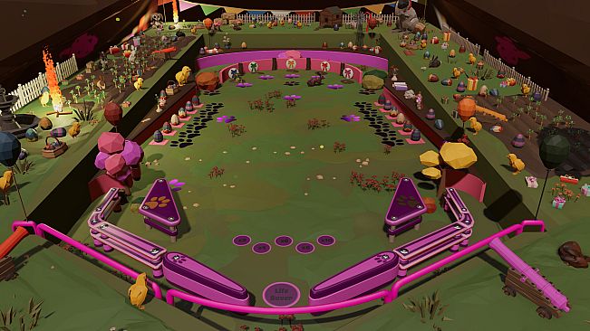 Roxy Raccoon's Pinball Panic - Easter Extravaganza