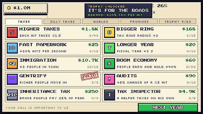 THANK YOU FOR YOUR TAXES