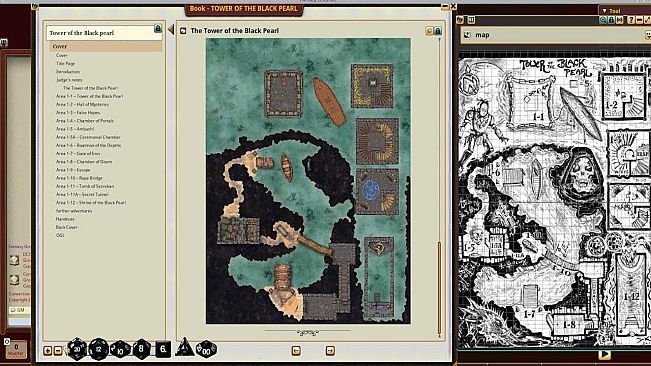 Fantasy Grounds - Dungeon Crawl Classics #79.5: Tower of the Black Pearl