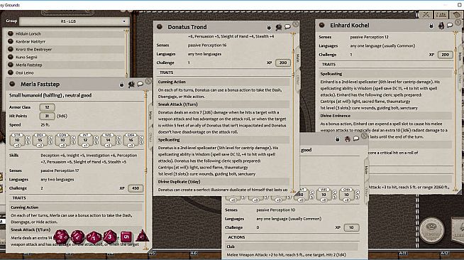 Fantasy Grounds - Village Backdrop : Longbridge (5E)