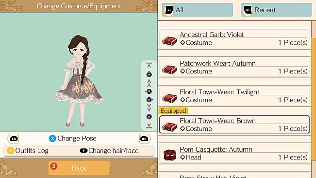 Autumn Colors Set - WorldNeverland - Daily Life in the Elnea Kingdom - Another Life Adventure